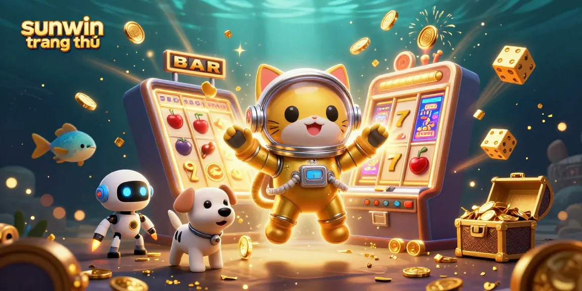 Experience thrilling gameplay at sunwin trang chủ with exciting slot machines and vibrant casino action.